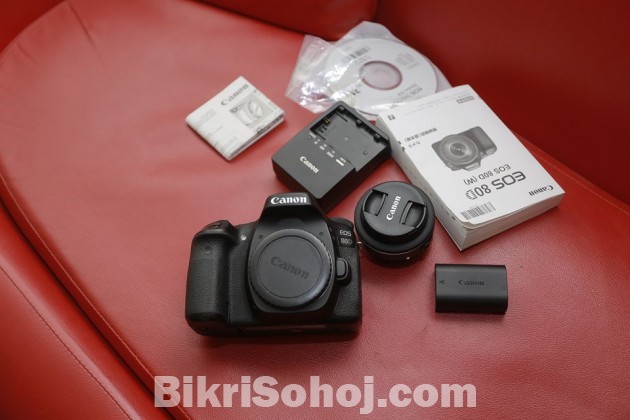 Canon EOS 80D DSLR Camera (New Condition) Body